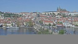 Pražský hrad, Karlův most, Vltava