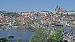 Pražský hrad, Karlův most, Vltava