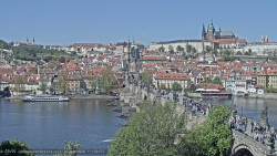 Pražský hrad, Karlův most, Vltava