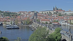 Pražský hrad, Karlův most, Vltava