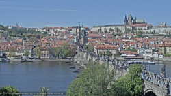 Pražský hrad, Karlův most, Vltava