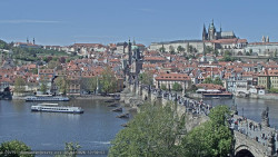 Pražský hrad, Karlův most, Vltava
