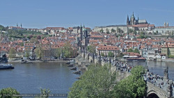 Pražský hrad, Karlův most, Vltava