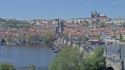 Pražský hrad, Karlův most, Vltava