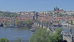 Pražský hrad, Karlův most, Vltava