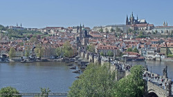 Pražský hrad, Karlův most, Vltava