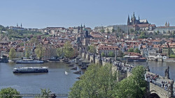Pražský hrad, Karlův most, Vltava