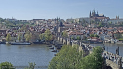 Pražský hrad, Karlův most, Vltava