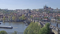 Pražský hrad, Karlův most, Vltava