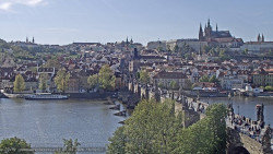 Pražský hrad, Karlův most, Vltava