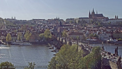 Pražský hrad, Karlův most, Vltava