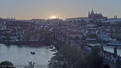 Pražský hrad, Karlův most, Vltava