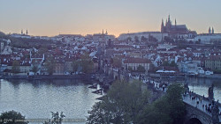 Pražský hrad, Karlův most, Vltava