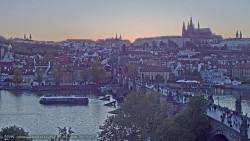Pražský hrad, Karlův most, Vltava