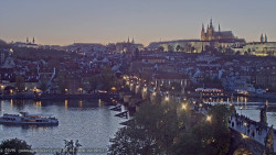 Pražský hrad, Karlův most, Vltava