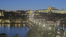 Pražský hrad, Karlův most, Vltava