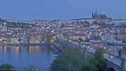 Pražský hrad, Karlův most, Vltava