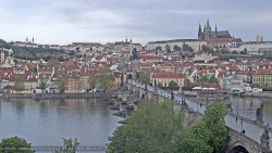 Pražský hrad, Karlův most, Vltava