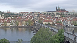 Pražský hrad, Karlův most, Vltava