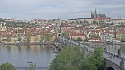 Pražský hrad, Karlův most, Vltava