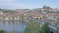 Pražský hrad, Karlův most, Vltava