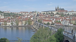 Pražský hrad, Karlův most, Vltava