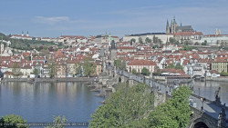 Pražský hrad, Karlův most, Vltava