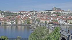 Pražský hrad, Karlův most, Vltava