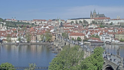 Pražský hrad, Karlův most, Vltava