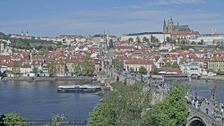 Pražský hrad, Karlův most, Vltava