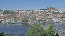 Pražský hrad, Karlův most, Vltava