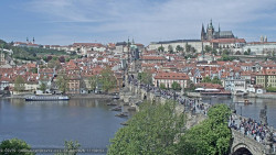 Pražský hrad, Karlův most, Vltava