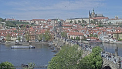 Pražský hrad, Karlův most, Vltava