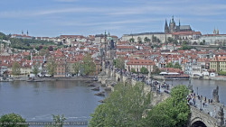 Pražský hrad, Karlův most, Vltava