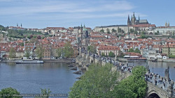 Pražský hrad, Karlův most, Vltava