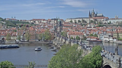 Pražský hrad, Karlův most, Vltava