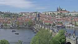 Pražský hrad, Karlův most, Vltava