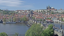 Pražský hrad, Karlův most, Vltava