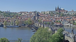 Pražský hrad, Karlův most, Vltava