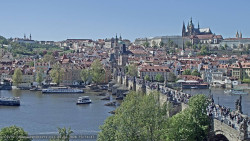 Pražský hrad, Karlův most, Vltava