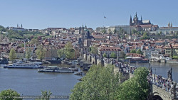 Pražský hrad, Karlův most, Vltava
