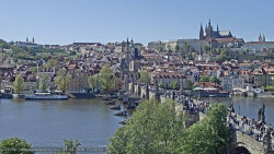 Pražský hrad, Karlův most, Vltava