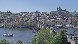 Pražský hrad, Karlův most, Vltava