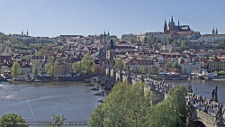 Pražský hrad, Karlův most, Vltava