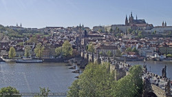 Pražský hrad, Karlův most, Vltava