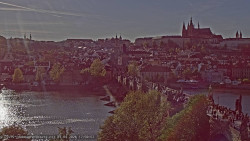 Pražský hrad, Karlův most, Vltava