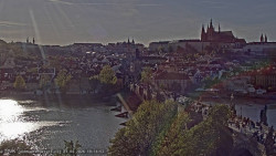 Pražský hrad, Karlův most, Vltava