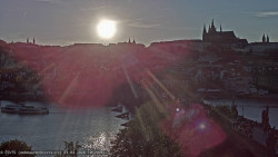 Pražský hrad, Karlův most, Vltava