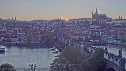 Pražský hrad, Karlův most, Vltava