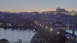 Pražský hrad, Karlův most, Vltava